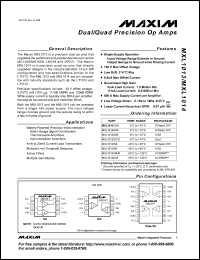 Click here to download MXL1013M Datasheet