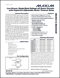 Click here to download MAX6418UK20-T Datasheet