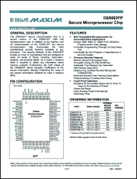 Click here to download DS5002FPM-16+ Datasheet
