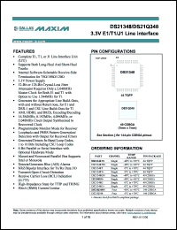 Click here to download DS21348GNB Datasheet