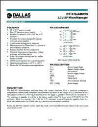 Click here to download DS1836CS-20/T&R Datasheet