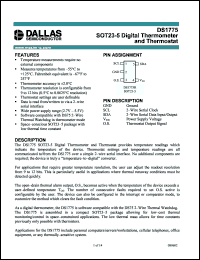 Click here to download DS1775R1-U Datasheet