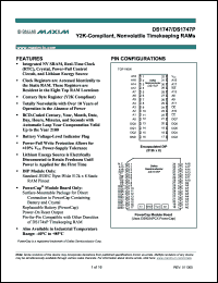 Click here to download DS1747WP-120+ Datasheet