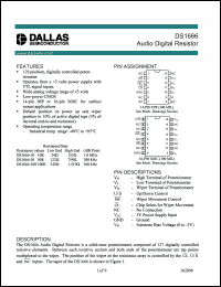 Click here to download DS1666S-50+ Datasheet