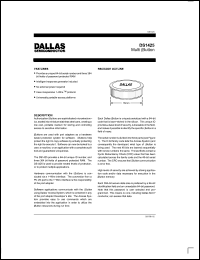 Click here to download DS1425L-F5+ Datasheet