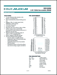 Click here to download DS1245WP-100IND Datasheet