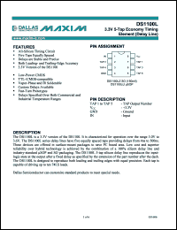 Click here to download DS1100LU-75+ Datasheet