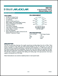 Click here to download DS1100Z-250/T&R Datasheet