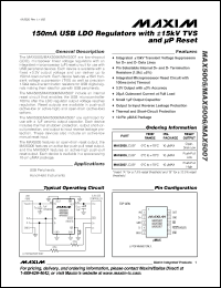 Click here to download MAX5007BEUB-T Datasheet