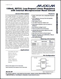 Click here to download MAX6329SPUT Datasheet