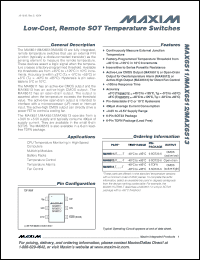 Click here to download MAX6513UT065 Datasheet