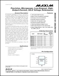 Click here to download MAX6166AESA+ Datasheet