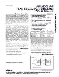 Click here to download MAX6377XR26 Datasheet