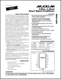 Click here to download MAX1459CAP-T Datasheet