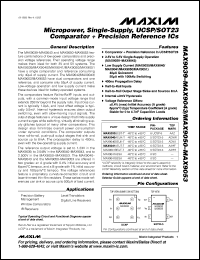 Click here to download MAX9042AESA-T Datasheet