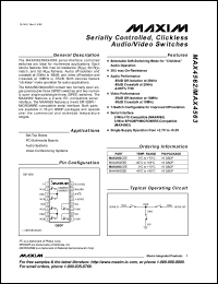 Click here to download MAX4562CEE+ Datasheet