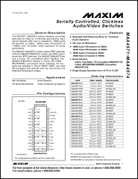 Click here to download MAX4572EWI-T Datasheet