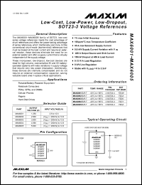 Click here to download MAX6002EUR+ Datasheet