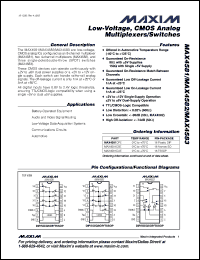 Click here to download MAX4582CUE+ Datasheet