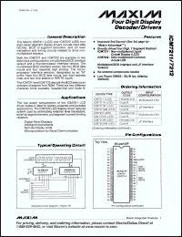 Click here to download ICM7211AMI/D Datasheet