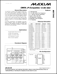 Click here to download MX7542KP-T Datasheet