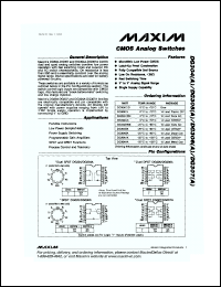 Click here to download DG307AAK Datasheet