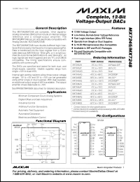 Click here to download MX7248JP+ Datasheet