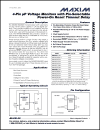 Click here to download MAX821LUS Datasheet