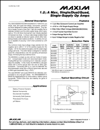 Click here to download MAX406BESA-T Datasheet