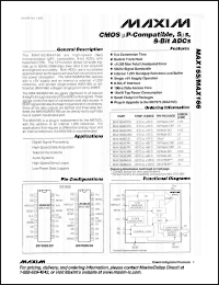 Click here to download MAX166BEWP-T Datasheet