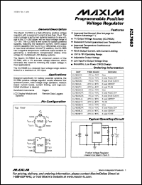 Click here to download ICL7663ACSA+ Datasheet