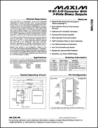 Click here to download ICL7109EQH-TD Datasheet