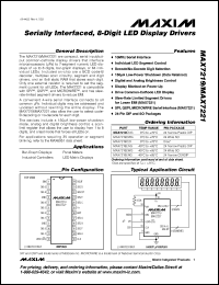 Click here to download MAX7221EWG-T Datasheet