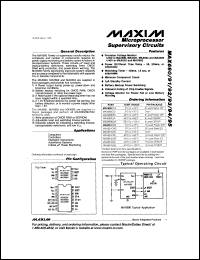 Click here to download MAX695CWE-T Datasheet