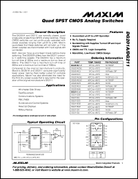 Click here to download DG211CJ+ Datasheet