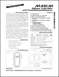 Click here to download MAX120EAG-T Datasheet
