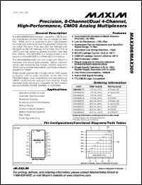 Click here to download MAX309EPE+ Datasheet