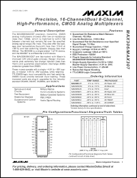 Click here to download MAX307CPI+ Datasheet