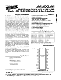 Click here to download MAX197BEWI-T Datasheet