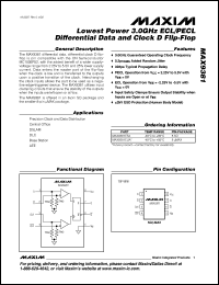 Click here to download MAX9381EUA Datasheet