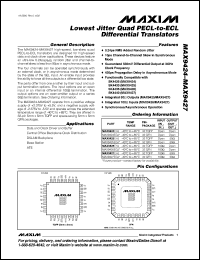 Click here to download MAX9424EHJ-T Datasheet