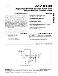 Click here to download MAX5008CUB+T Datasheet