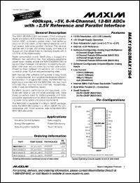 Click here to download MAX1262AEEI Datasheet