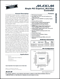 Click here to download MAX5954AETX+ Datasheet