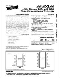 Click here to download MAX1227BCEE Datasheet
