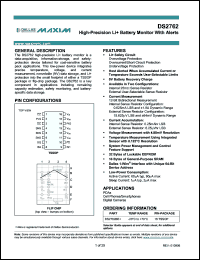 Click here to download DS2762AX/T&R Datasheet