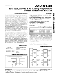 Click here to download MAX6517UKP065+T Datasheet