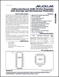 Click here to download MAX7312AAG-T Datasheet