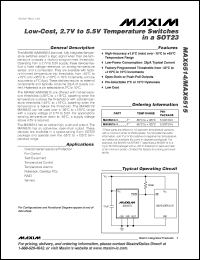 Click here to download MAX6514UKP055-T Datasheet