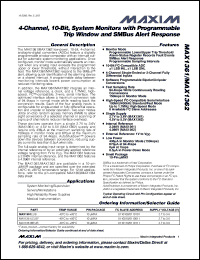 Click here to download MAX1362LEUB+ Datasheet